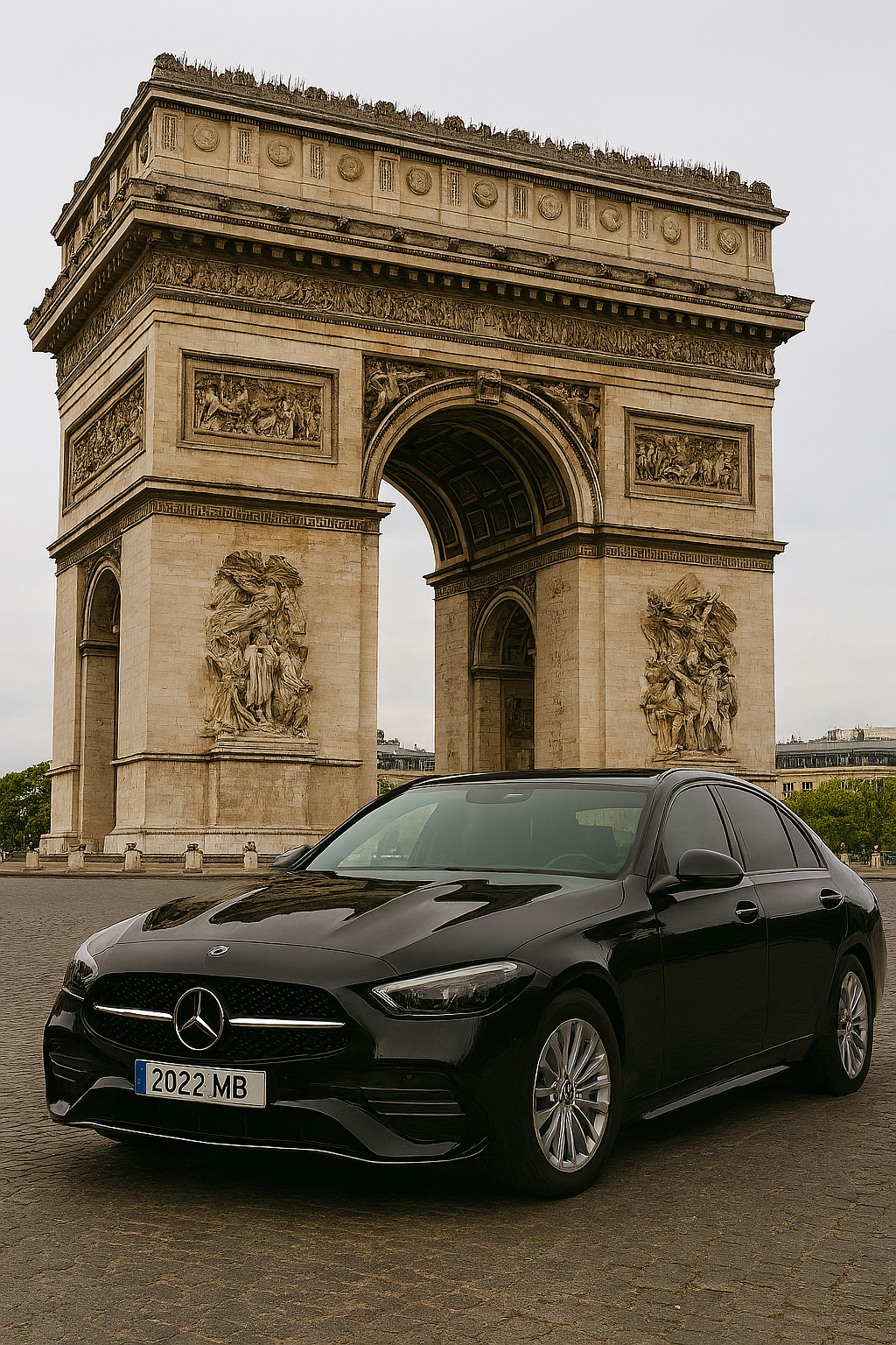 Véhicule Mercedes C-Class catégorie Business - Chauffeur privé VTC Paris